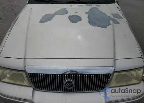 2003 Mercury Grand Marquis Gs from USA, damaged, VIN 2MEFM74WX3X686669